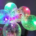 Skylofts Set of 25 LED Balloons for Party Balloons for Birthday Balloons for Decoration Party Props (Printed Balloons